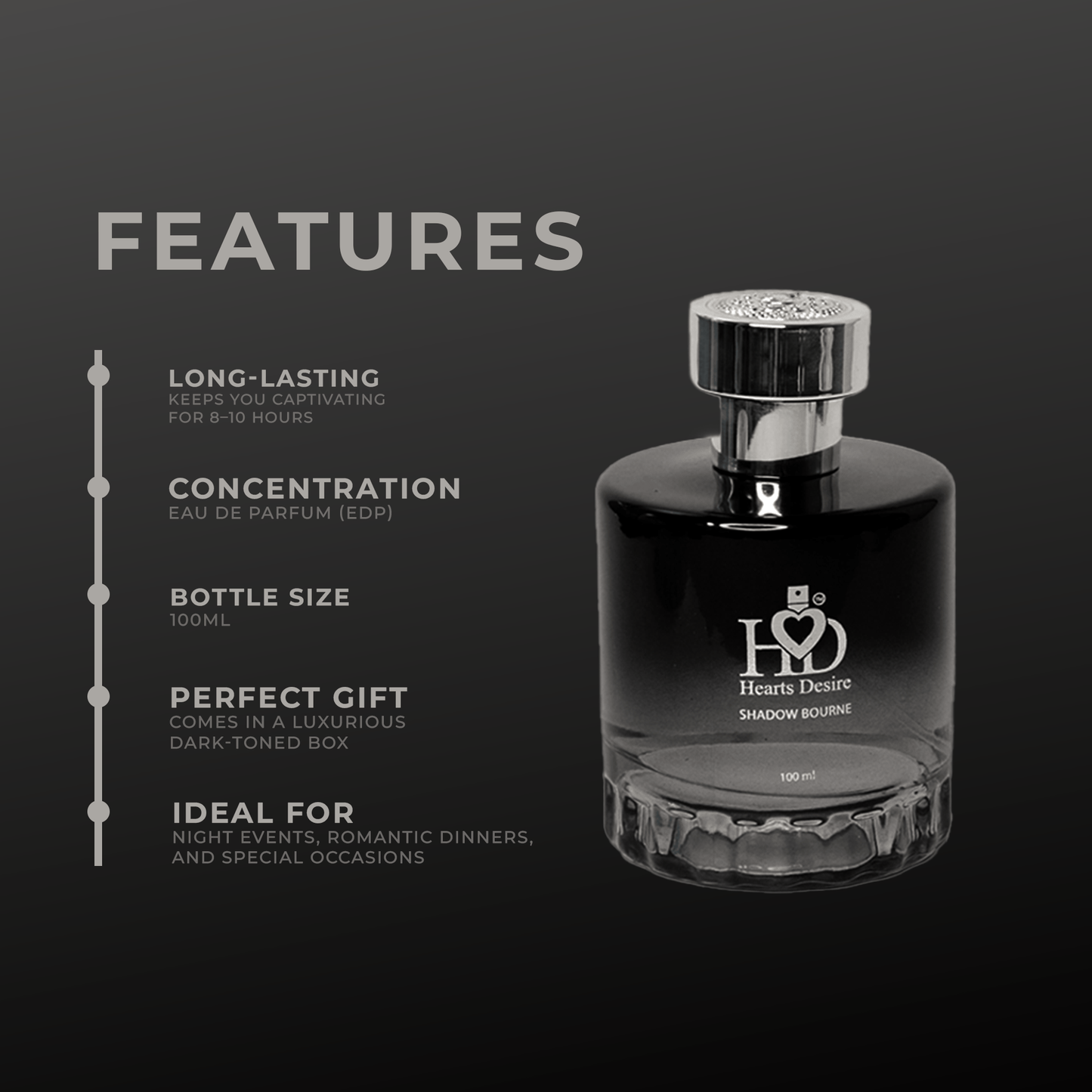 Hearts Desire Shadowbourne 100ml