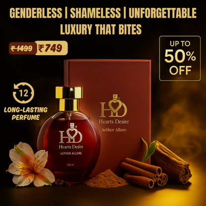 Aether Allure Long-Lasting Premium Unisex Perfume 100ml